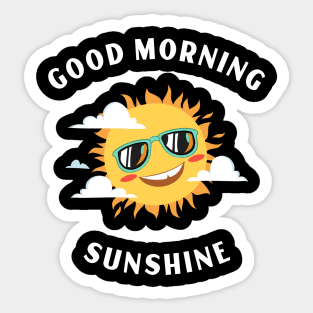 Good Morning Sunshine Sticker